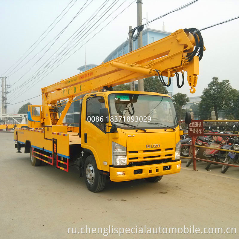 Isuzu 700p 16 Meters Aerial Bucket Truck 2 Jpg